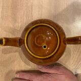 Individual earthenware teapot