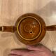 Individual earthenware teapot