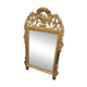 Antique gilded wooden mirror in Louis XVI style