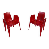 2 designer armchairs c Bella Rifatta by William Sawaya for Sawaya
