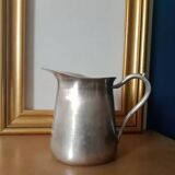 Vintage silver metal pitcher
