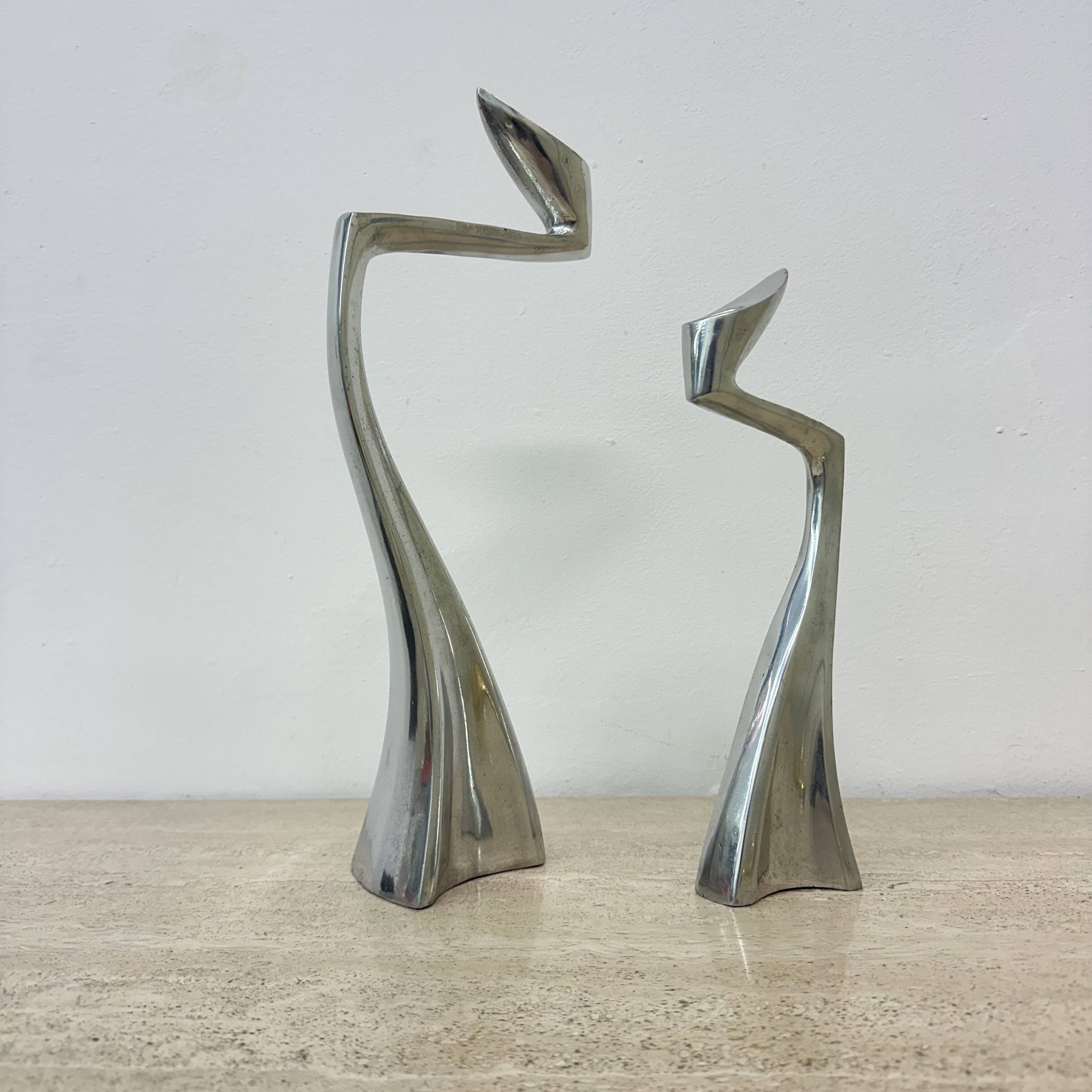 SCP ‘Swan’ / ‘Arclumis’ Candlesticks by Matthew Hilton, 1986