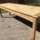 Renovated and enhanced old farm table 19th