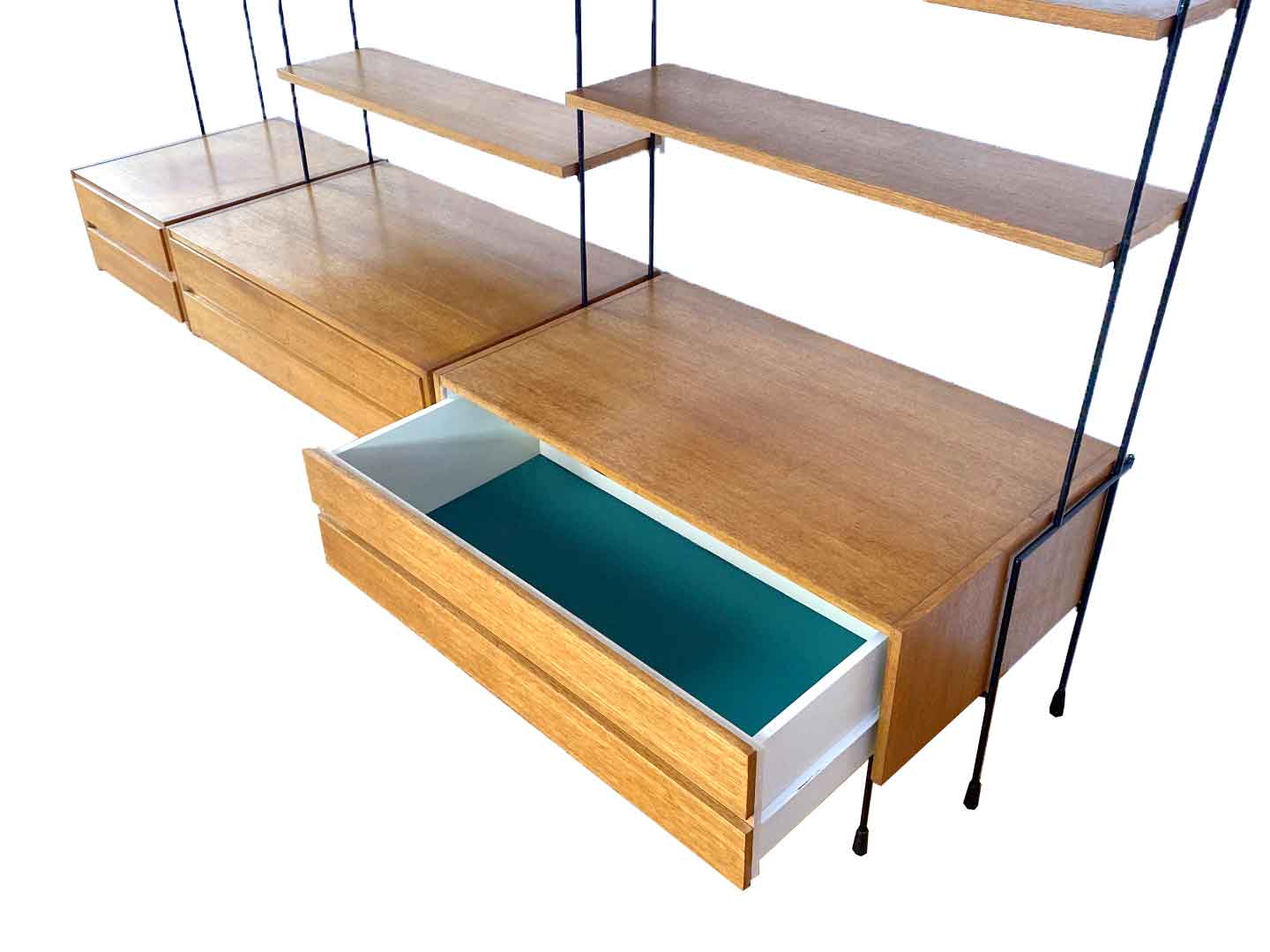 Vintage omnia wall unit by ernst dieter hilker, 1960s
