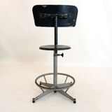High-adjustable workshop chair, 1960-1970.