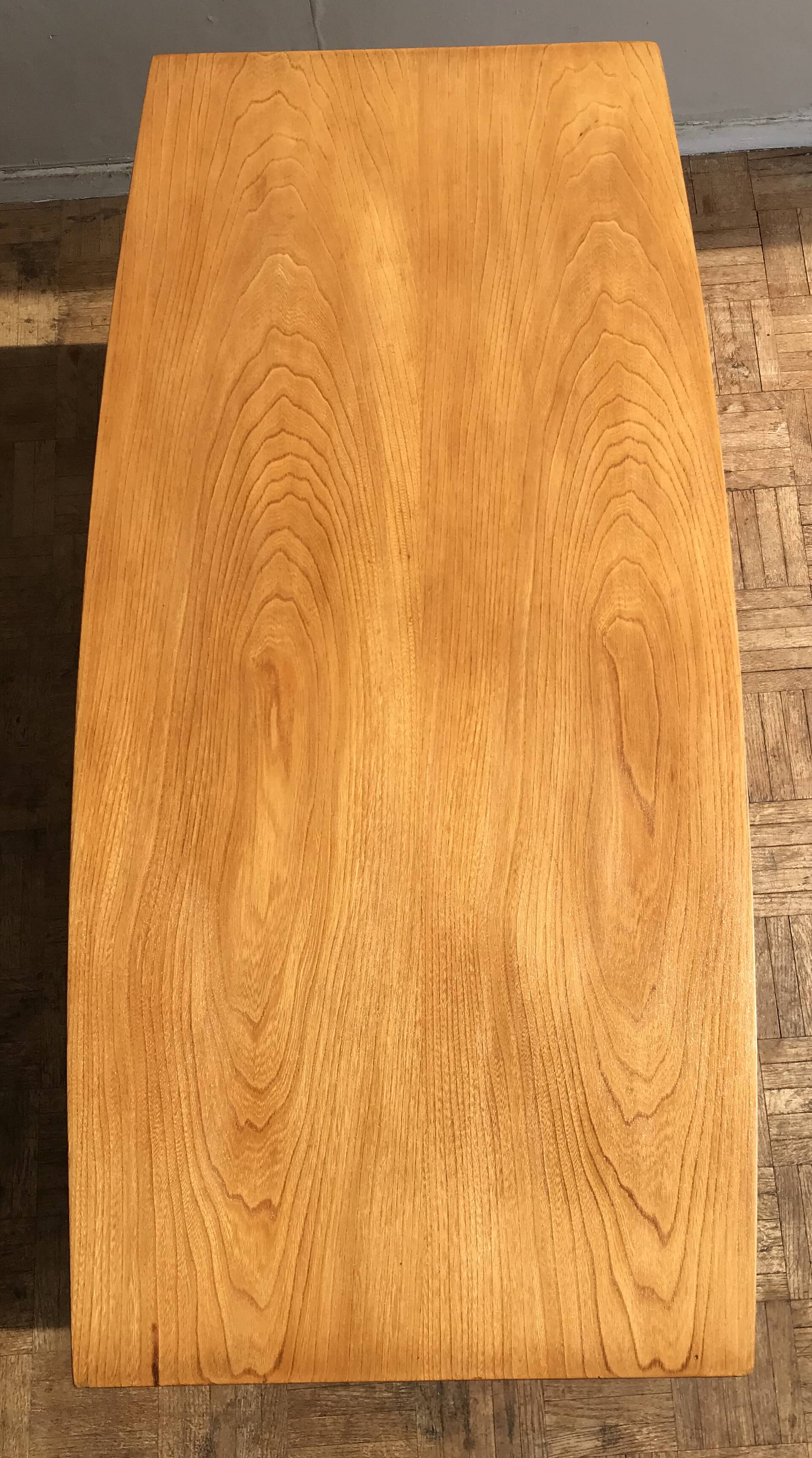 Table basse en teck clair, édition anglaise des années 1960