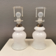 Lampes de table Holmegaard design danois chinois Hsin-Lung Lin