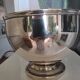 Silver metal champagne bucket