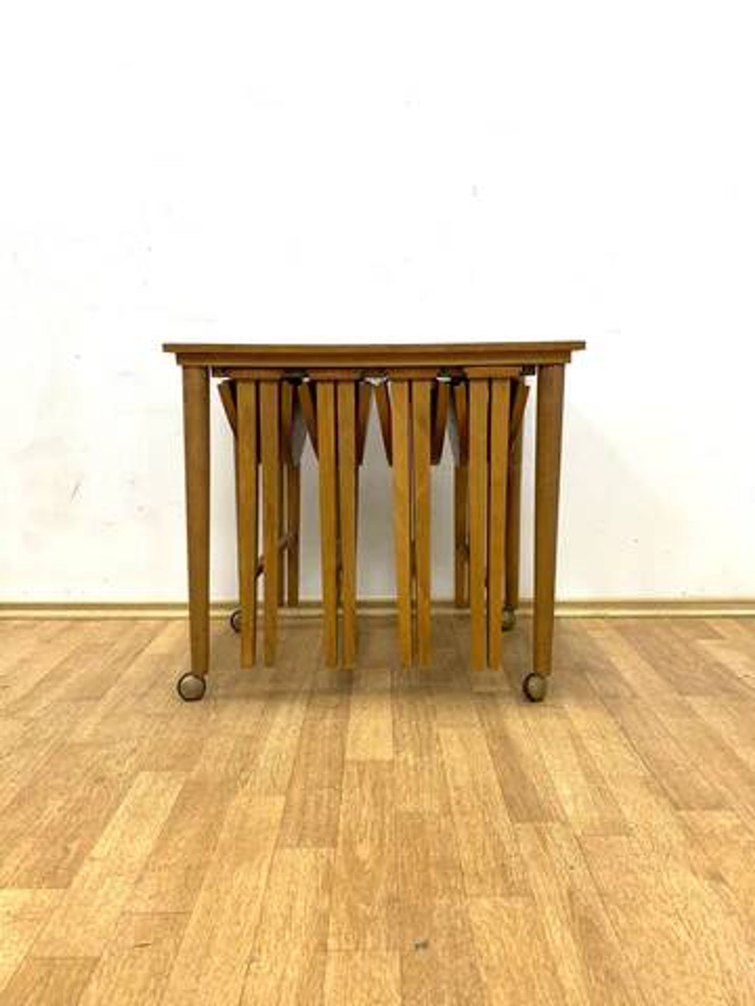 Vintage nesting tables by Paul Hundevad, Czech design, 1960s