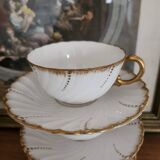Set of 4 Sarreguemines cups
