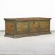 Painted folk art bridal chest 1753