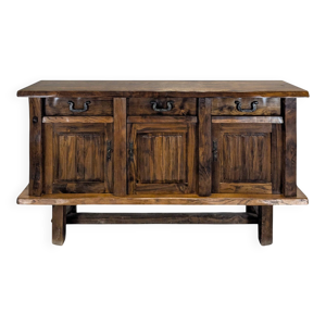 Enfilade en orme massif