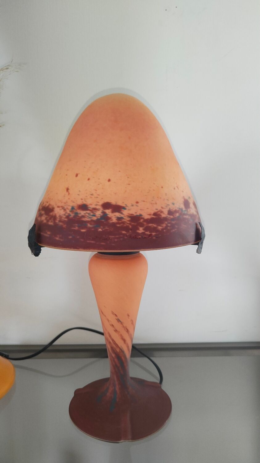 Lampe champignon 1980 Cochelin France