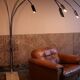 Large Italian luminaire with 7 arms 1970
