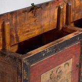 Ancien buffet rouge à deux portes (vers 1900) #50