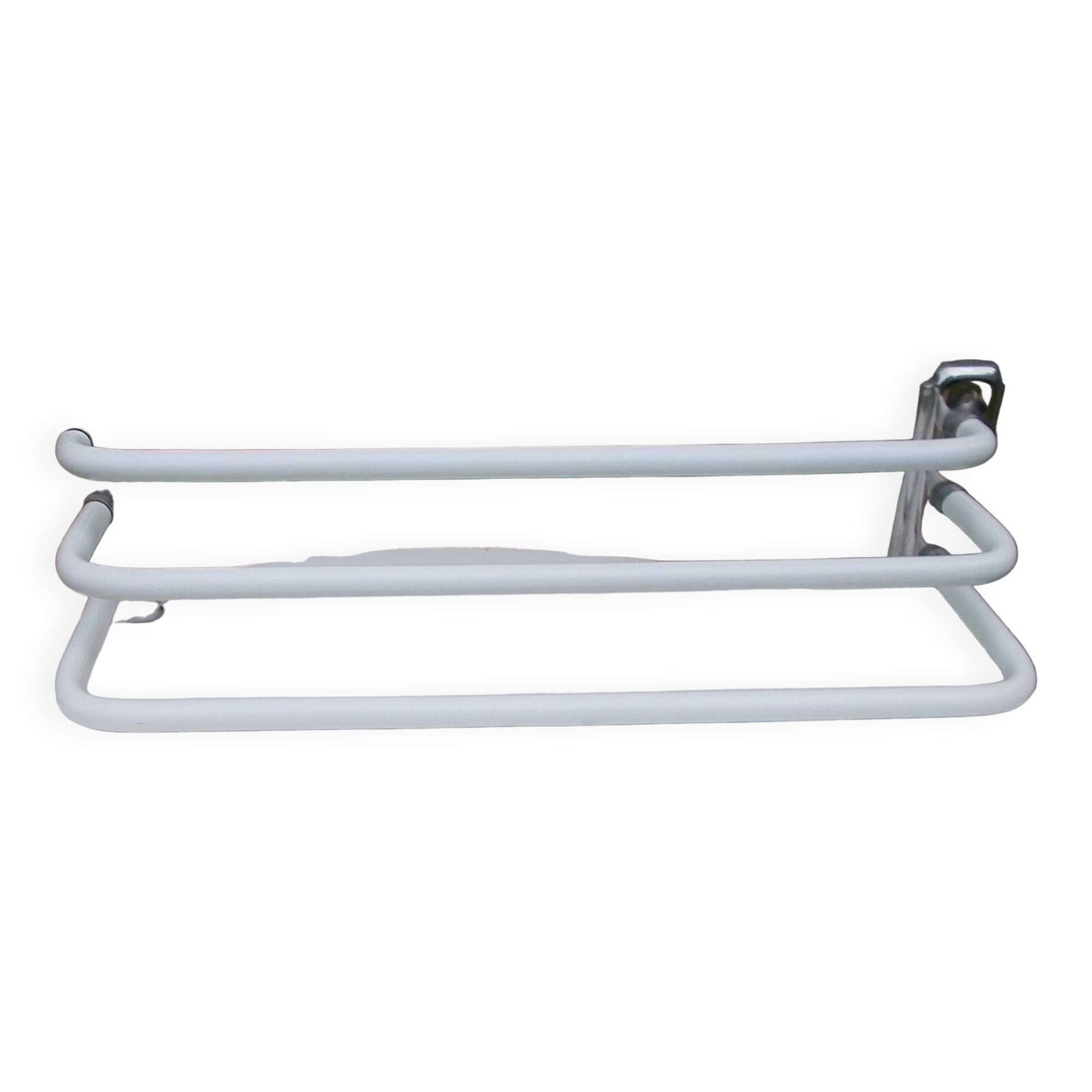 Art Deco wall-mounted towel rack