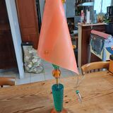 Lampe vintage plastique