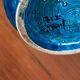 Mid-century Italian pottery vase from the Rimini Blu studio by Aldo Londi for Bitossi, 1960s.