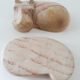 Stone box in the shape of a hippopotamus