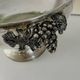 Champagne bucket Silver Plated with Grape Handles, Cl