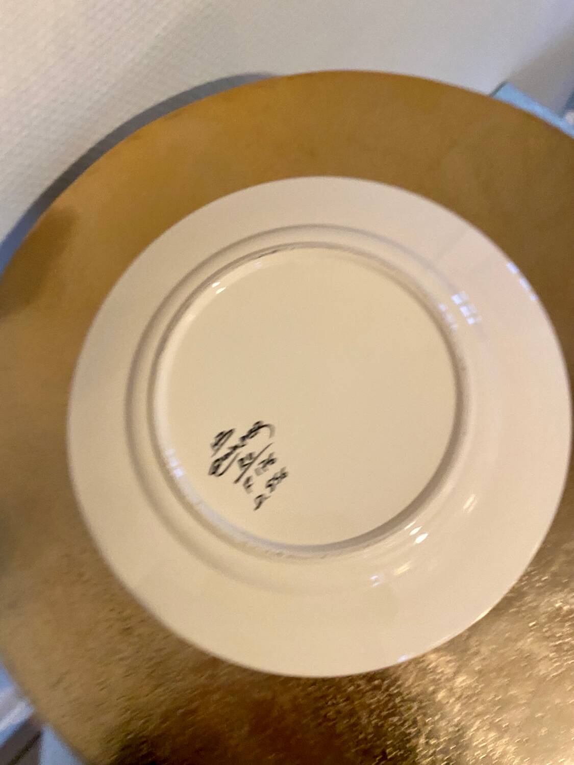 HB Quimper plate