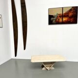 Travertine coffee table, Italy 1970