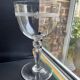 6 verres à eau en cristal léger soufflé, taillé et guilloché