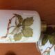 Flacons de parfum porcelaine Limoges Vapocler Clercygne Paris - année 70