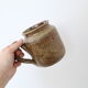 Pyrite sandstone jug, vintage