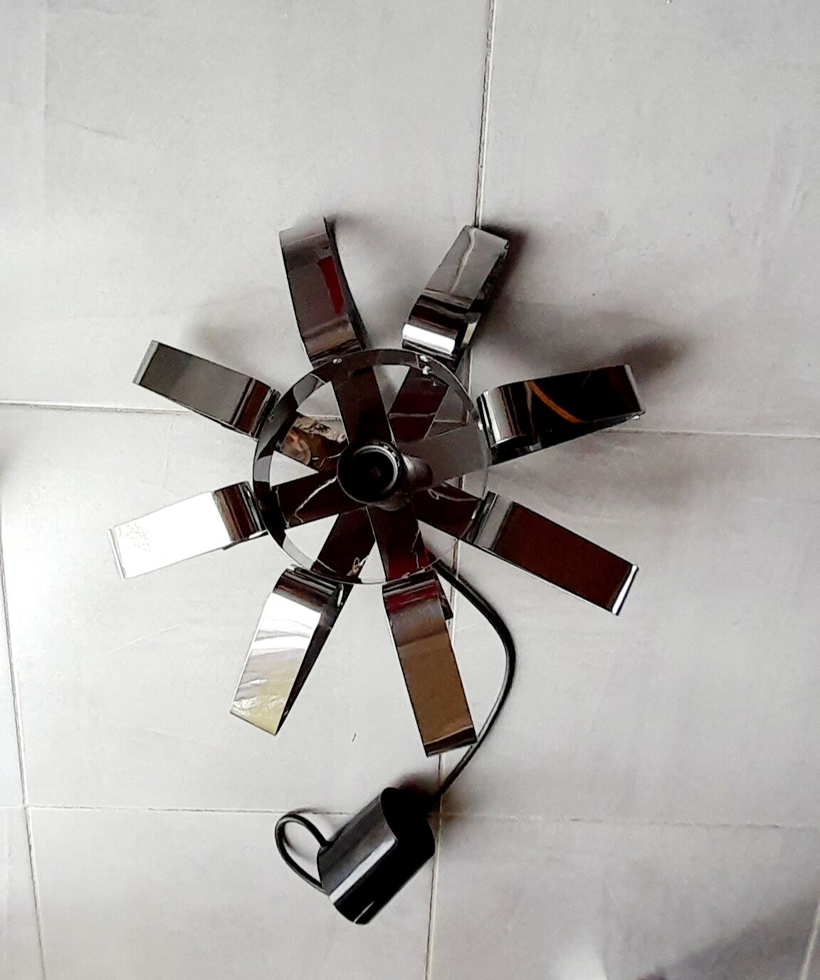 Suspension space age flower 70s