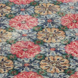 Anatolian handmade vintage rug 212 cm x 124 cm