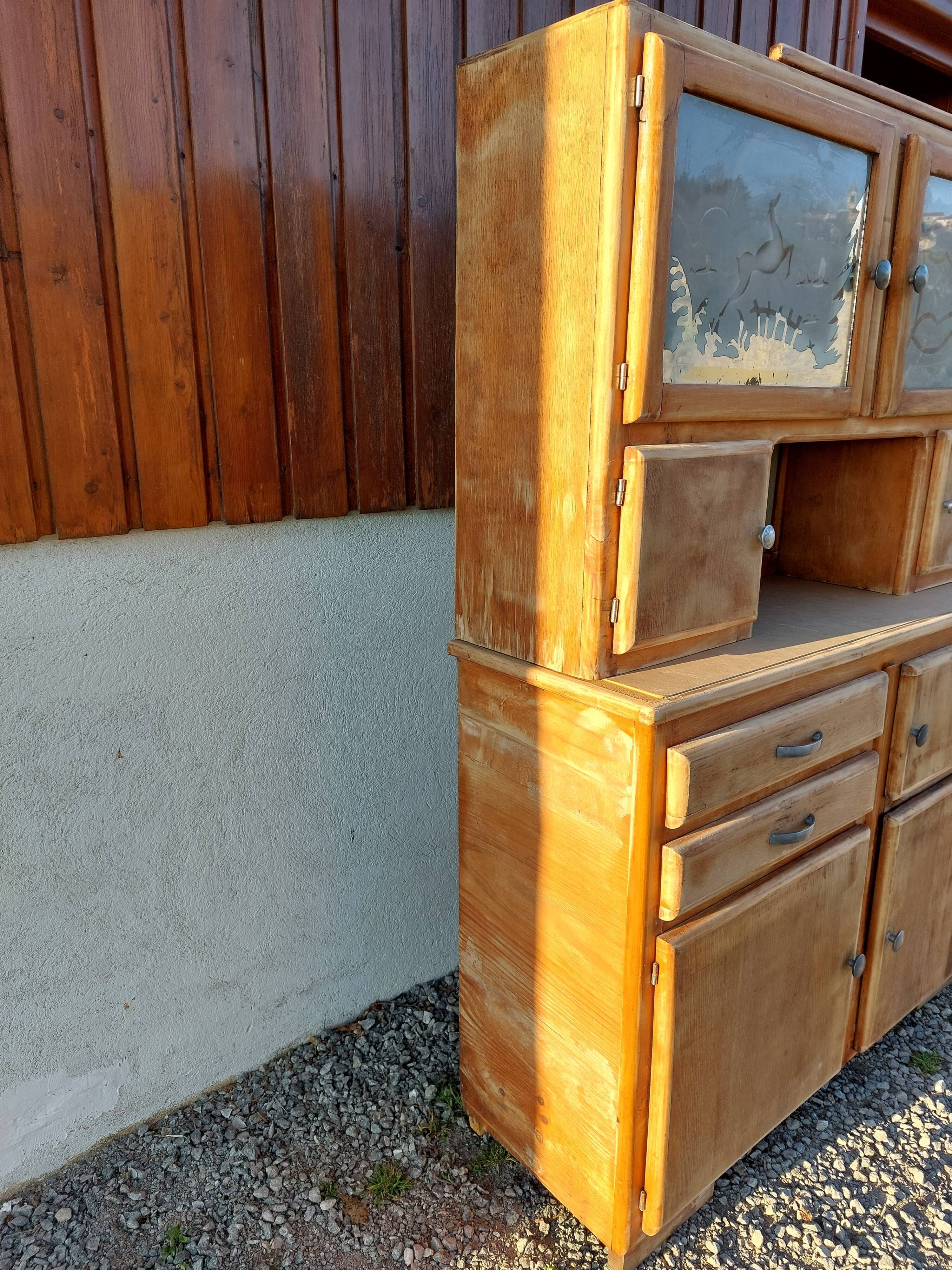 Mado sanded sideboard, painting to choose from