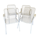 Lot of 4 chairs Emu vintage garden 1960-80's