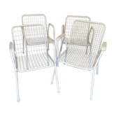 Lot of 4 chairs Emu vintage garden 1960-80's