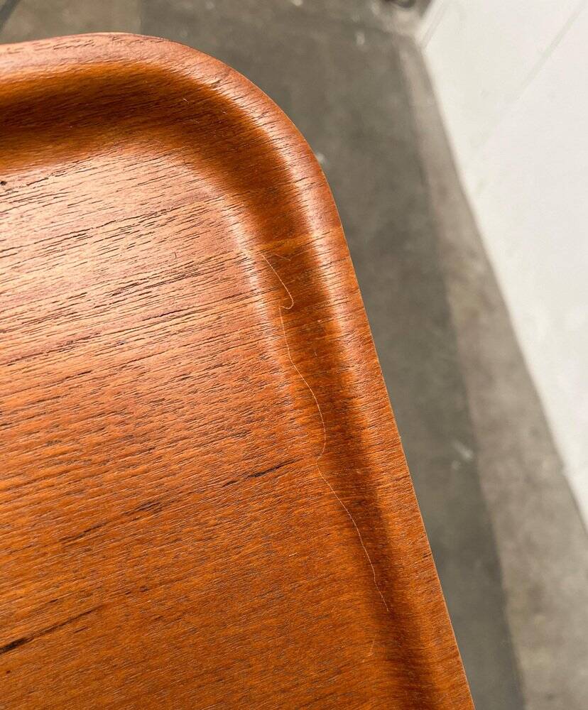 Mid-Century Teak and Metal Folding Bar by Silva Denmark, 1960s