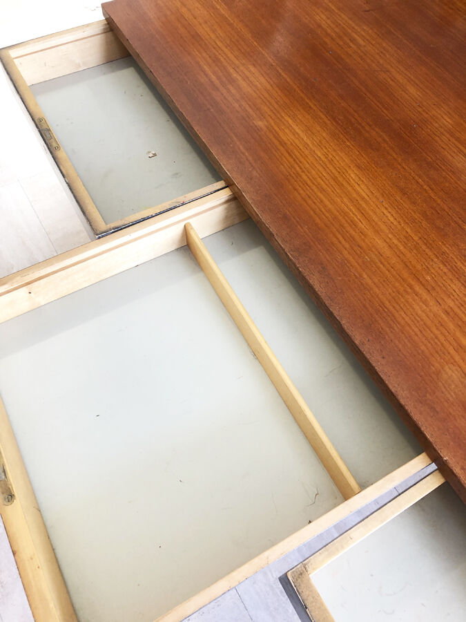 Bureau suspendu vintage, 1960
