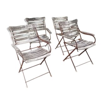 4 garden chairs