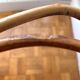 Wall-mounted rattan coat rack by Franco Albini, 1960