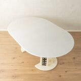 Table de salle à manger extensible postmoderne de Thonet, datant des années 1980