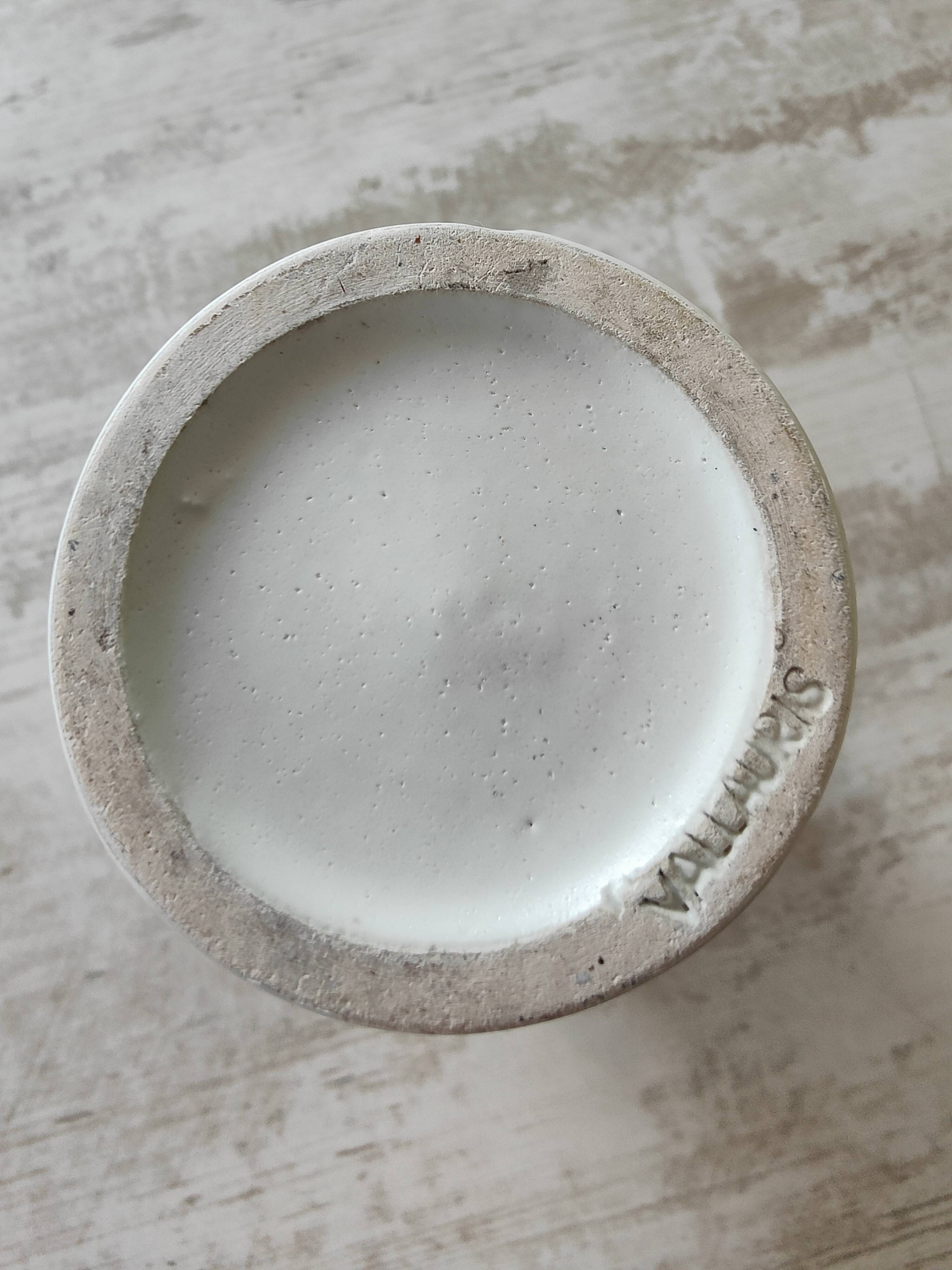 Unique piece, André Baud ceramic vase for Vallauris, 50s-60s