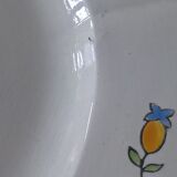 Gien earthenware dish, Luxembourg model