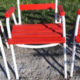 8 Tolix T2 armchairs