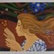 Yves Ganne: The Woman with the Butterfly, original signed lithograph