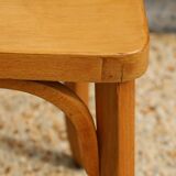 5 Baumann chairs No. 19 in light beech.