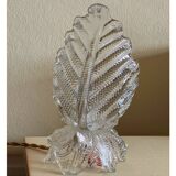 Barovier & Toso Murano Glass Leaf Lamp