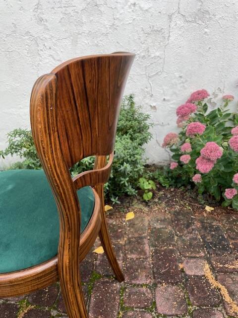 Complete set of pre-war THONET chairs.