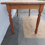 Wooden table or desk with removable legs