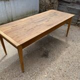 Solid oak farmhouse table 1900