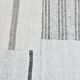 8x10 Contemporary White & Gray Solid Kilim Rug, 258x309Cm