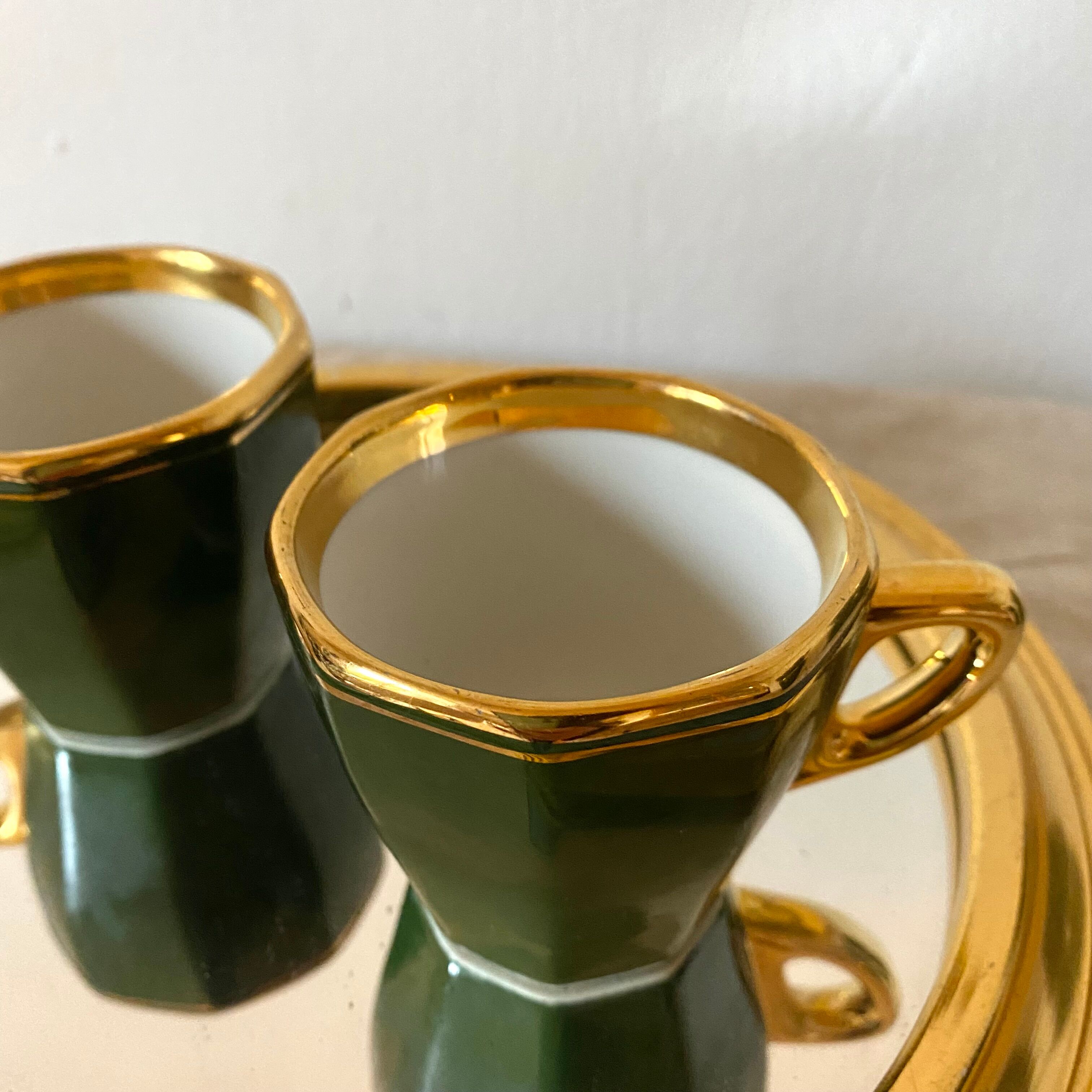6 tasses vintage Apilco